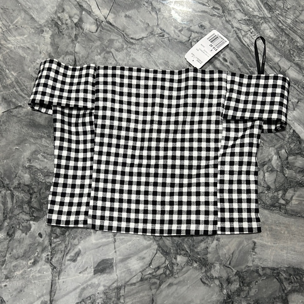Forever 21 Off Shoulder Crop Top